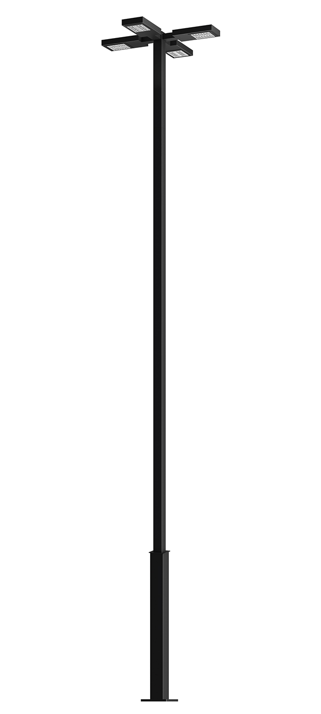 Quadra Mast Lighting Poles